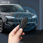 Car Key Cover Compatible with BYD Han EV Tang DM Qin Plus Song Pro Max Yuan Dolphin E2 – Carbon Fiber Style