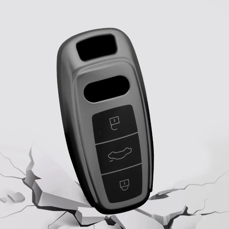 TPU Car Key Fob Cover for Audi A3, A4 B9, A6, A7, A8, e-tron, Q5, Q8 & SQ8 – 4K, C8, D5