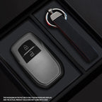 Black Warrior-Style TPU Car Key Fob Cover for Toyota Corolla SE (2023), Camry 50/55, TLC200, Yaris, Land Cruiser Prado 150 & RAV4
