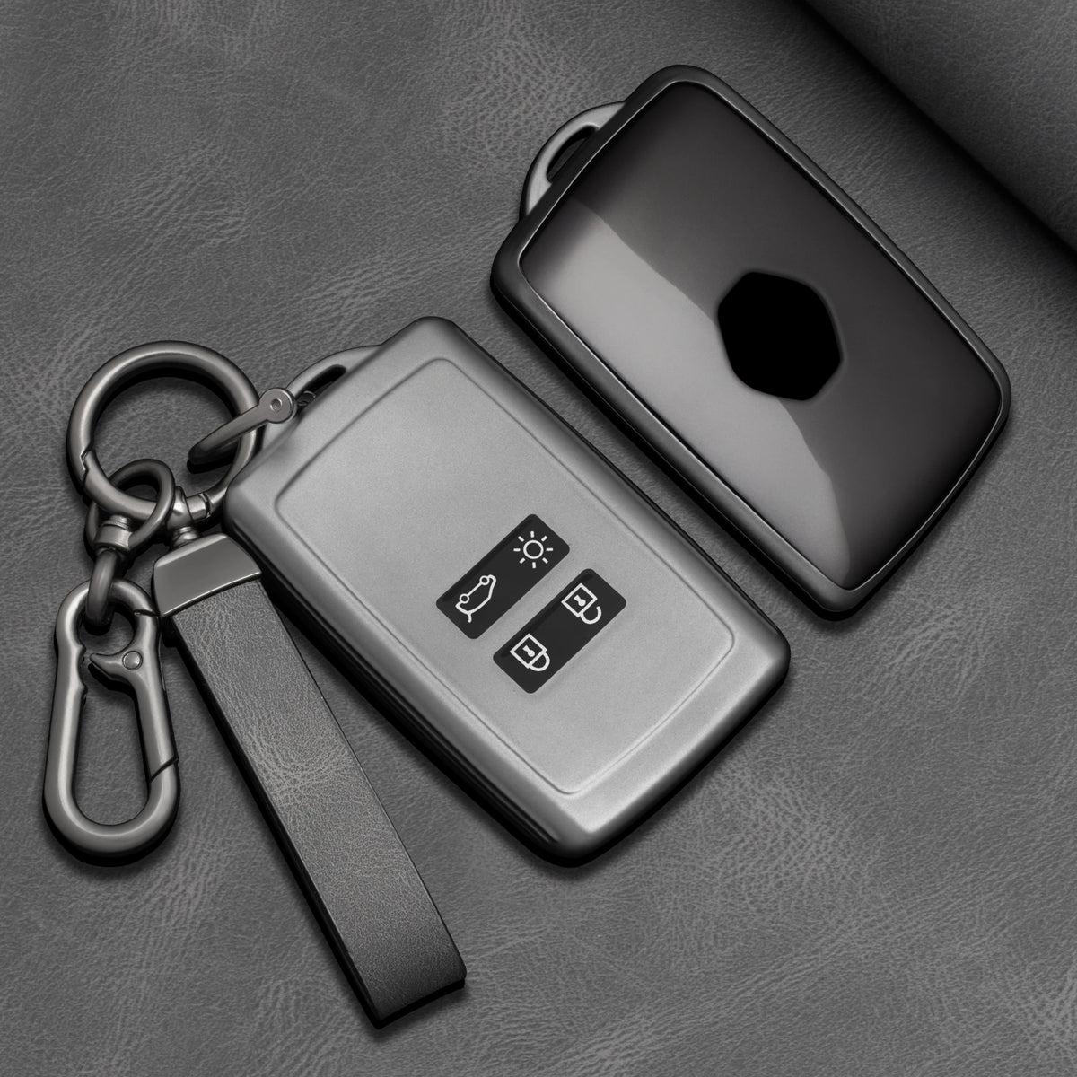 TPU Car Key Fob Cover for Dacia Logan 3; Renault Captur, Zoe, Espace 5, Clio, Megane 4, Arkana & Arcan