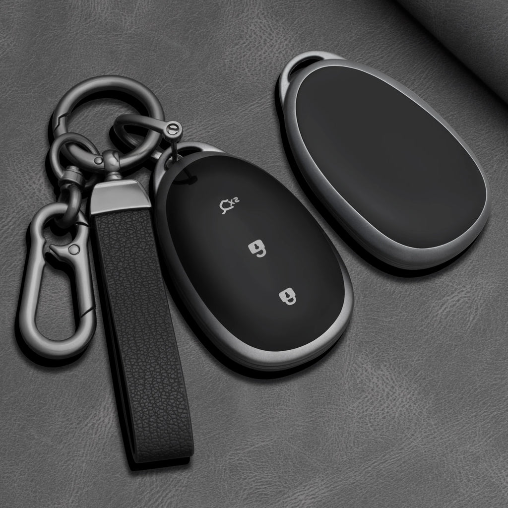TPU Car Key Fob Cover for Changan Qiyuan NEVO A07, A05, Q07, Q05, A06 & E07 – Premium Gray