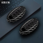 Car Key Cover Compatible with Nissan Qashqai X-Trail T32 T31 Juke J10 J11 Kicks Tiida Pathfinder Note; Infiniti – Carbon Fiber Style