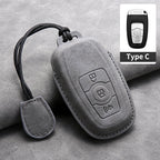 Leather Car Key Cover Compatible with Great Wall Haval/Hover H6, H7, H8, H4, H9, F5, F7, H2S, H3, H5, M6, Dargo, B07, A07