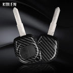 Car Key Cover Compatible with Suzuki SX4 Swift Grand Vitara Ciaz Liana S-Presso Celerio Jimny Jeemny – Carbon Fiber Style