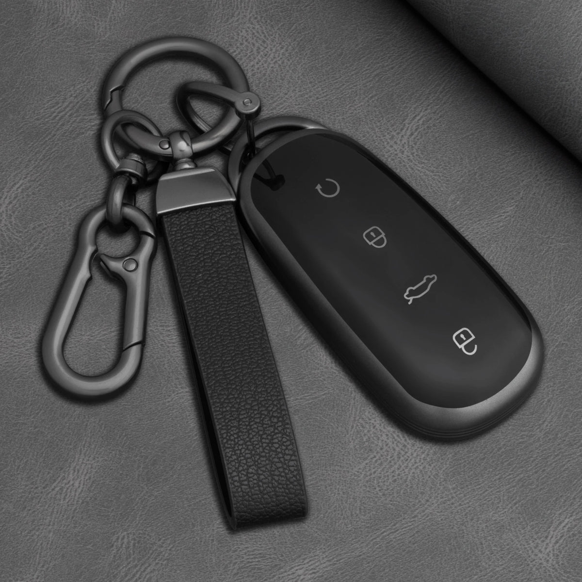 TPU Car Key Fob Cover for Chery Omoda 7, C7, S7, SHS PHEV, Omoda 5 & C5 – 2025–2026