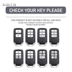 Car Key Cover Compatible with Honda City Turbo Crider XRV 10th Civic Accord – Carbon Fiber Style