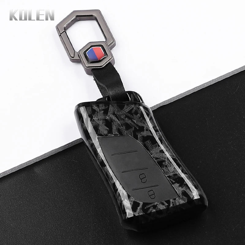 Car Key Cover Compatible with Lexus NX ES UX US RC LX GX IS RX 200 250h 350h LS 450h 260h 300h UX200 – Carbon Fiber Style