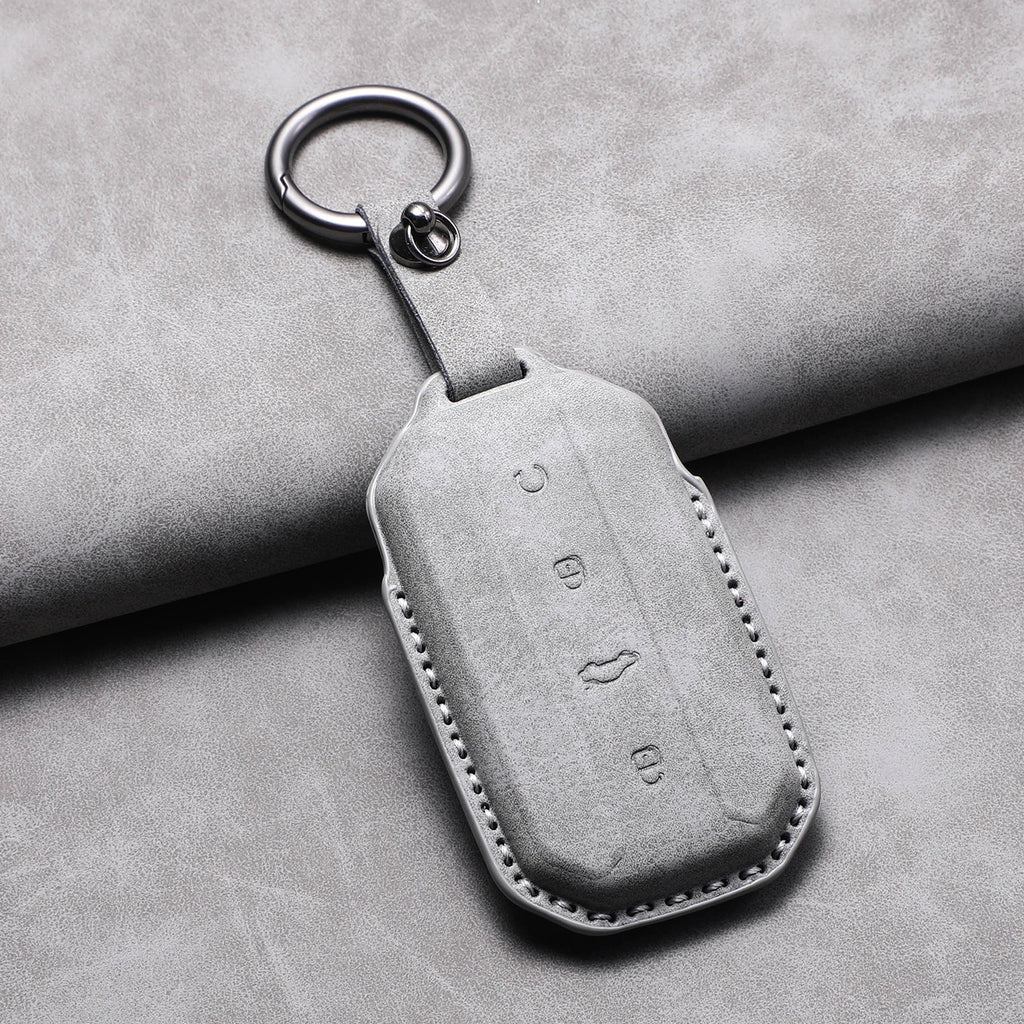Leather Remote Key Fob Cover Compatible with Chery Jaecoo J7, J5, 2025, 2026