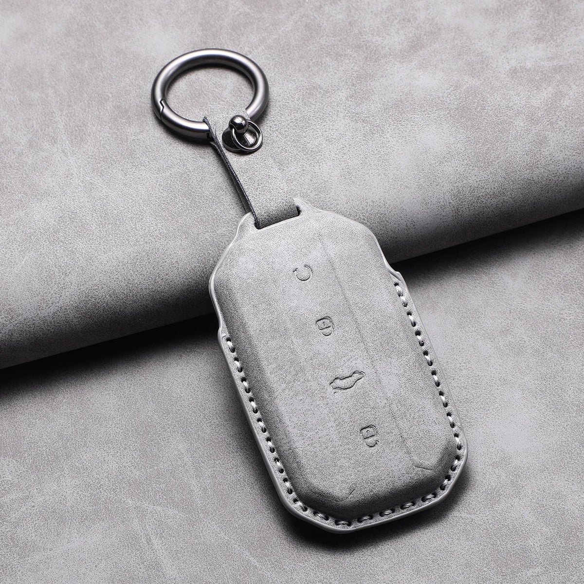 Leather Remote Key Fob Cover Compatible with Chery Jaecoo J7, J5, 2025, 2026