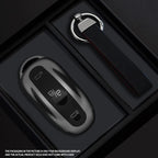 Black Warrior-Style TPU Car Key Fob Cover for Tesla Model 3, Model S & Model Y