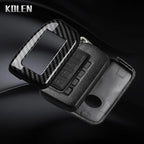 Car Key Cover Compatible with Lexus NX IS RX ES GX LX LS UX GS 200 260 300 350 RX350 ES300 NX200 NX300 – Carbon Fiber Style