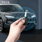 Car Key Cover Compatible with Citroen C1 C2 C3 C4; Peugeot 107 206 207 307; Toyota Aygo – Carbon Fiber Style