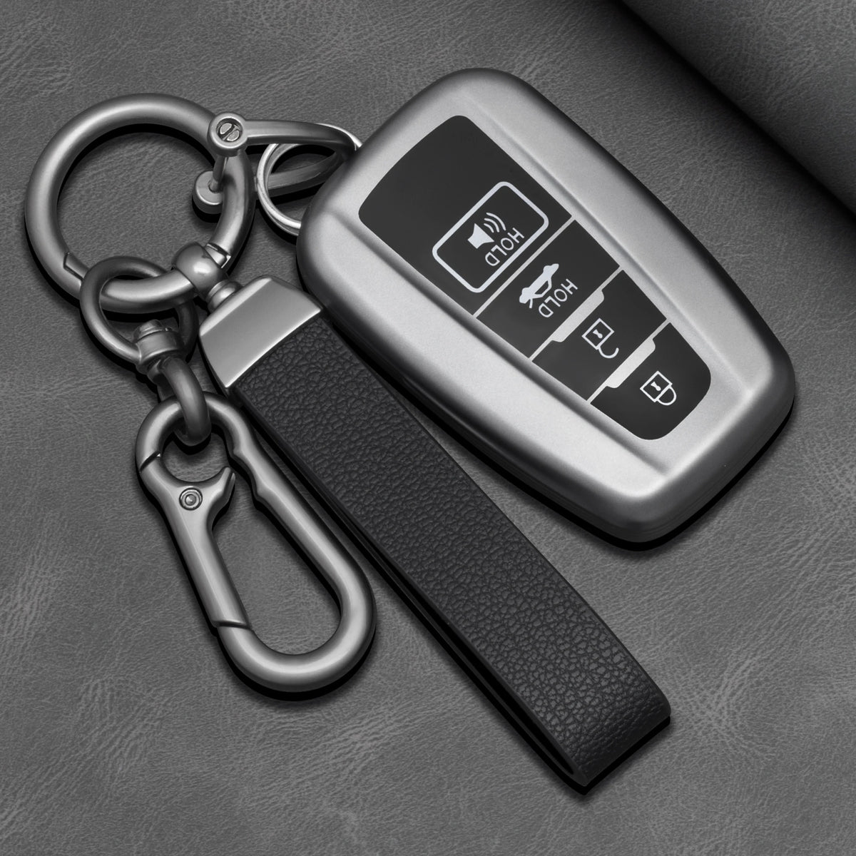 TPU Car Key Fob Cover for Toyota Prius 20, RAV4, Camry 70, C-HR & Corolla – 2018–2020 – 2/3/4 Buttons