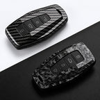 Car Key Cover Compatible with Geely Coolray Atlas Boyue NL3 Emgrand X6 X7 EX7 GT GC9 Borui – Carbon Fiber Style