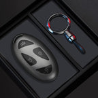 Black Warrior-Style TPU Car Key Fob Cover for Hyundai Kona EV, Grandeur GN7 & IONIQ 6 – 2023–2024