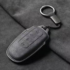 Suede Car Key Fob Cover Compatible with Chery Omoda 5, C5, Tigo 7/8 Pro Max, Tigo 7/8 Plus, Arrizo 5 Plus – 4 Buttons