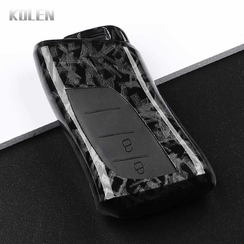 Car Key Cover Compatible with Lexus NX ES UX US RC LX GX IS RX 200 250h 350h LS 450h 260h 300h UX200 – Carbon Fiber Style