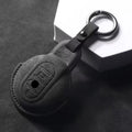Suede Car Key Fob Cover Compatible with BMW MINI Cooper S, One, JCW, F54, F55, F56, F57, F60, Clubman, Countryman