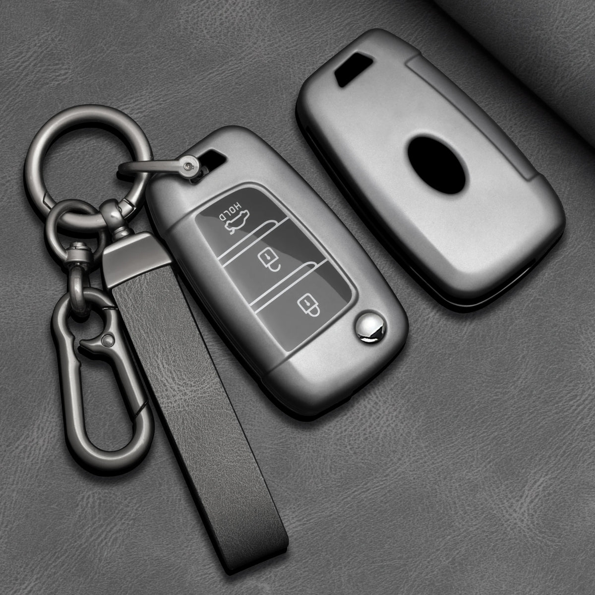TPU Car Key Fob Cover for Hyundai Elantra, Solaris, Santa Fe, Verna, Tucson, i35, i40 & Genesis – 2017