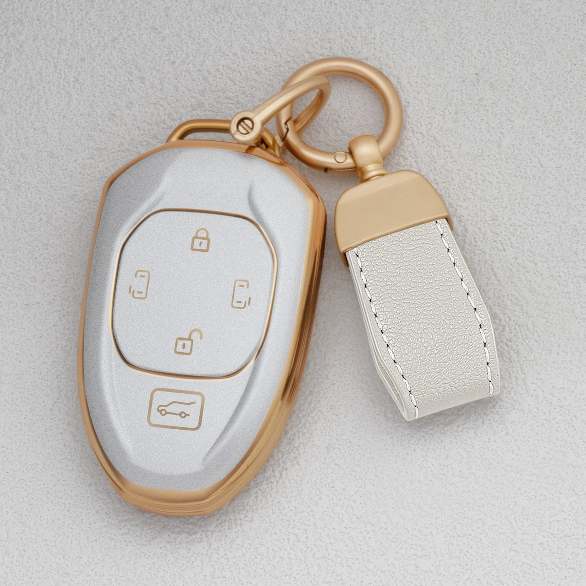 TPU Car Key Fob Cover for GAC Trumpchi Shadow Leopard, Shadow Cool, GS4, GS8 & M8 – 2023–2025