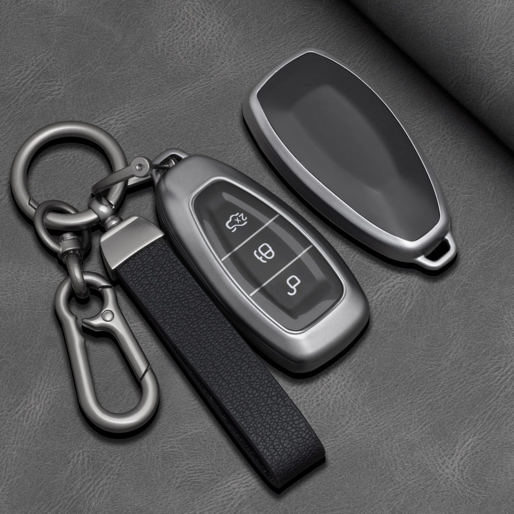 TPU Car Key Fob Cover for Ford Fiesta IV, Focus III, Galaxy, Fusion, Mondeo IV, B-Max, C-Max II, S-Max, Kuga II & EcoSport