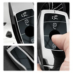 Car Key Fob Cover for Mercedes-Benz A, C, E, S & G-Class, CLA, GLE, GLB, GLS & AMG – W177, W205, W213, X167, W222