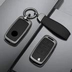 Zinc Alloy Car Key Fob Cover for Volkswagen Polo, Tiguan, Beetle, Caddy & T5; Skoda Octavia; SEAT Leon & Altea