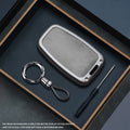 Zinc Alloy Car Key Fob Cover for Toyota C-HR, Hilux, Fortuner, Land Cruiser 200, Camry, Corolla, Crown, RAV4 & Highland