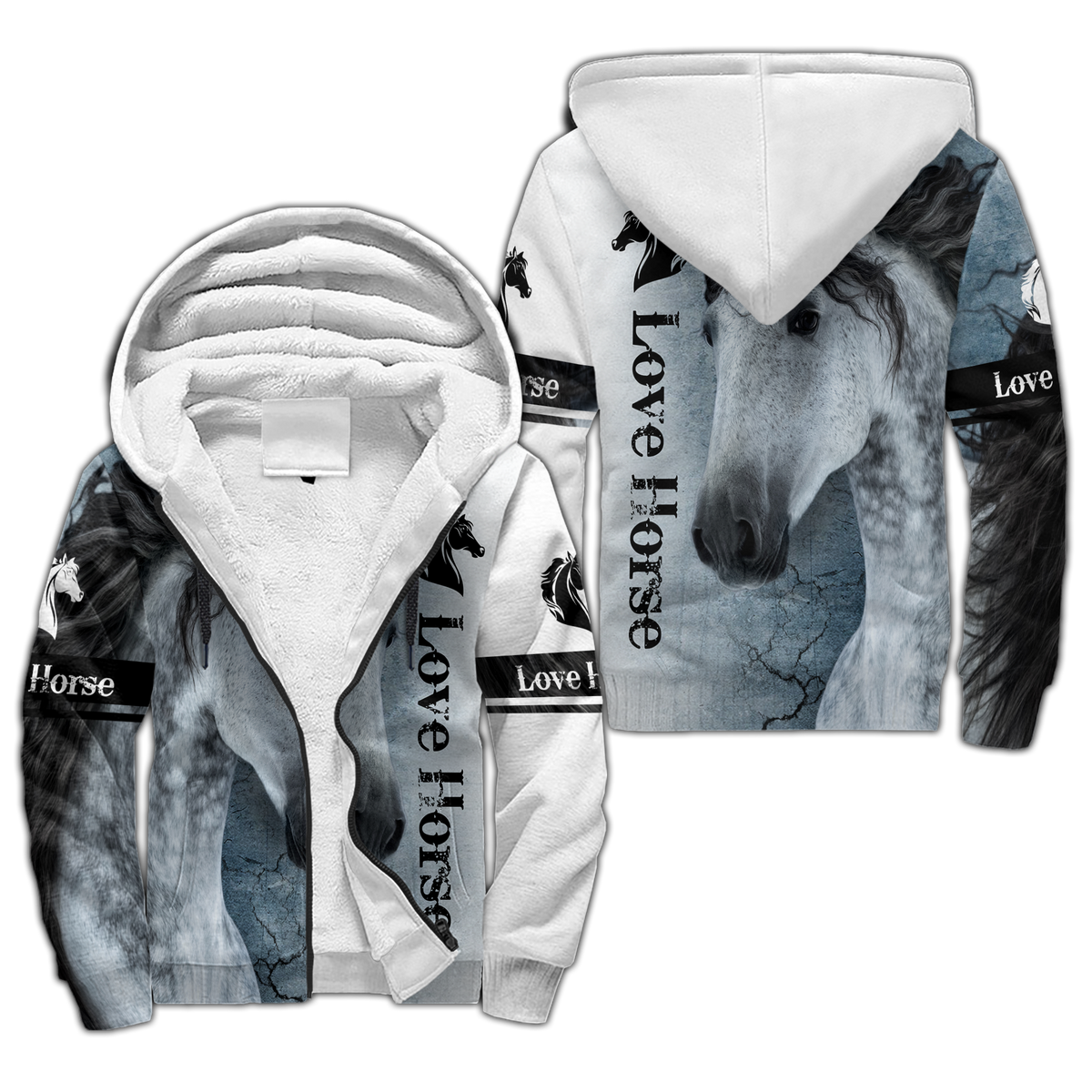 Horse Love Hoodie For Rustic Casual Looks Outdoor Events And Comfortable Layering