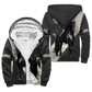 Black Friesian Horse Hoodie For Rustic Travel Casual Adventures And Gift Giving