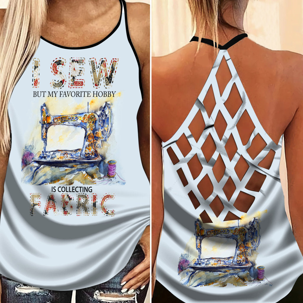 Sewing Is My Life Hollow Tank Top For Active Lifestyles And Weekend Style