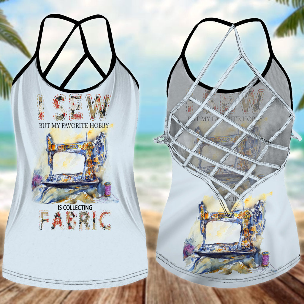 Sewing Is My Life Hollow Tank Top For Active Lifestyles And Weekend Style