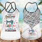 Sewing Is My Life Hollow Tank Top For Fitness Activities And Relaxed Style
