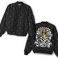 Bomber Jacket / S Skull i am king - Bomber jacket - BOMJ05TNH080921 - Owls Matrix LTD