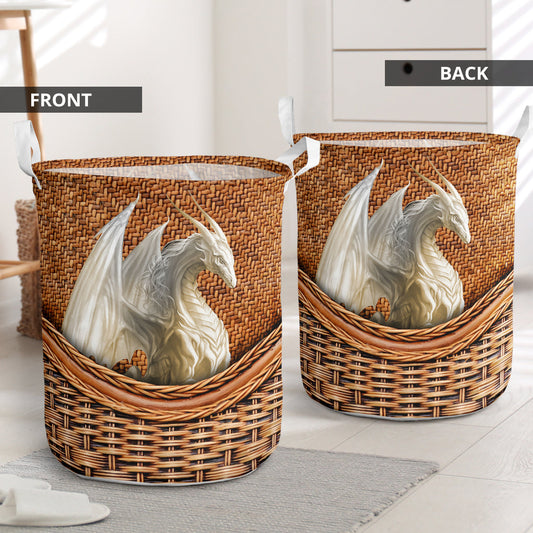 Dragon Brown Laundry Basket For Bathroom Bedroom Storage