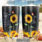 Sunflower Many Blessings Personalized 20 Oz Tumbler For Coffee Travel And Daily Drinks