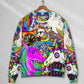 Hippie Unicorn Dream For Wonderland Sweater For Festival Adventures Vacations And Relaxed Daily Styling