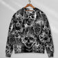 Skull Smoke Dark Fantasy Sweater For Casual Wear Parties And Thoughtful Gifting