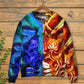 Phoenix Rebirth Fantasy Sweater For Casual Gatherings Holidays And Everyday Comfort