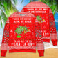 Cat Wrecks Tree Christmas Red Sweater For Family Gatherings Winter Travel And Everyday Seasonal Comfort