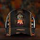 Deer Hunting Black Orange Classic Cap For Weekend Travel Outdoor Events And Casual Outfits