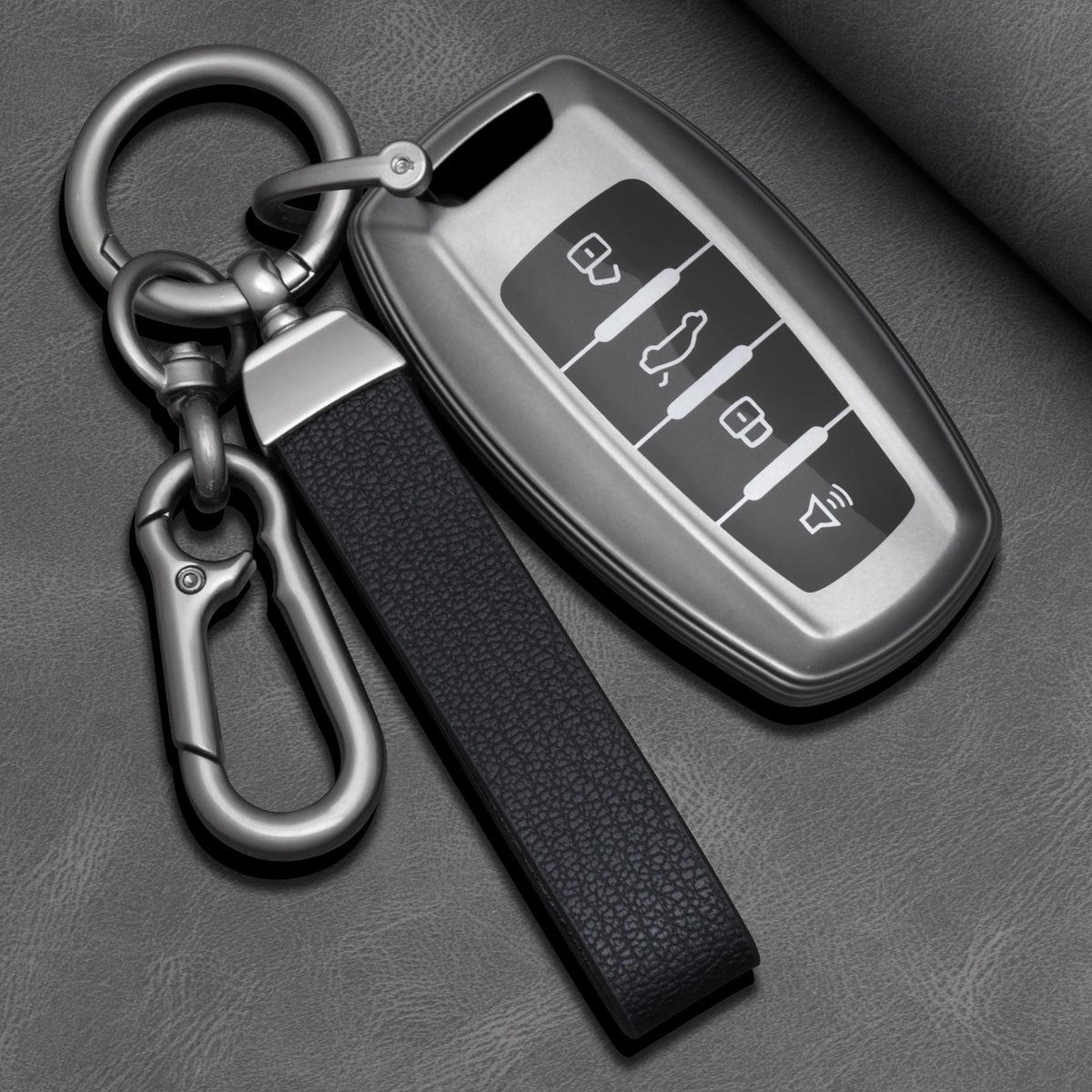 TPU Car Key Fob Cover for Great Wall GWM Poer, Ute, Cannon, Pao & P Series; Haval H6