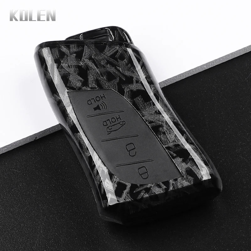 Car Key Cover Compatible with Lexus NX ES UX US RC LX GX IS RX 200 250h 350h LS 450h 260h 300h UX200 – Carbon Fiber Style