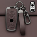 Alloy-Style Car Key Fob Cover for BMW 1, 3 & 5 Series, M3, M4, X3, X4 & i3 – F20, F30, F31, F34, F10, F11, G20, G30, F25