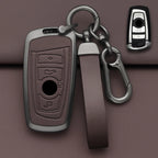 Alloy-Style Car Key Fob Cover for BMW 1, 3 & 5 Series, M3, M4, X3, X4 & i3 – F20, F30, F31, F34, F10, F11, G20, G30, F25