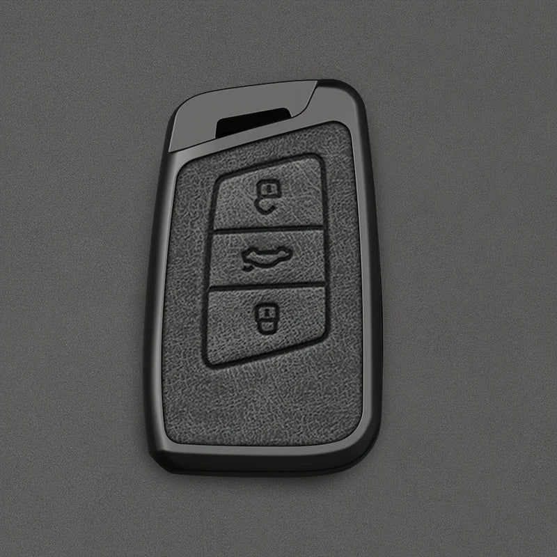 Zinc Alloy Car Key Fob Cover for Volkswagen Passat & Jetta; Skoda Superb A7 & Kodiaq – 2019
