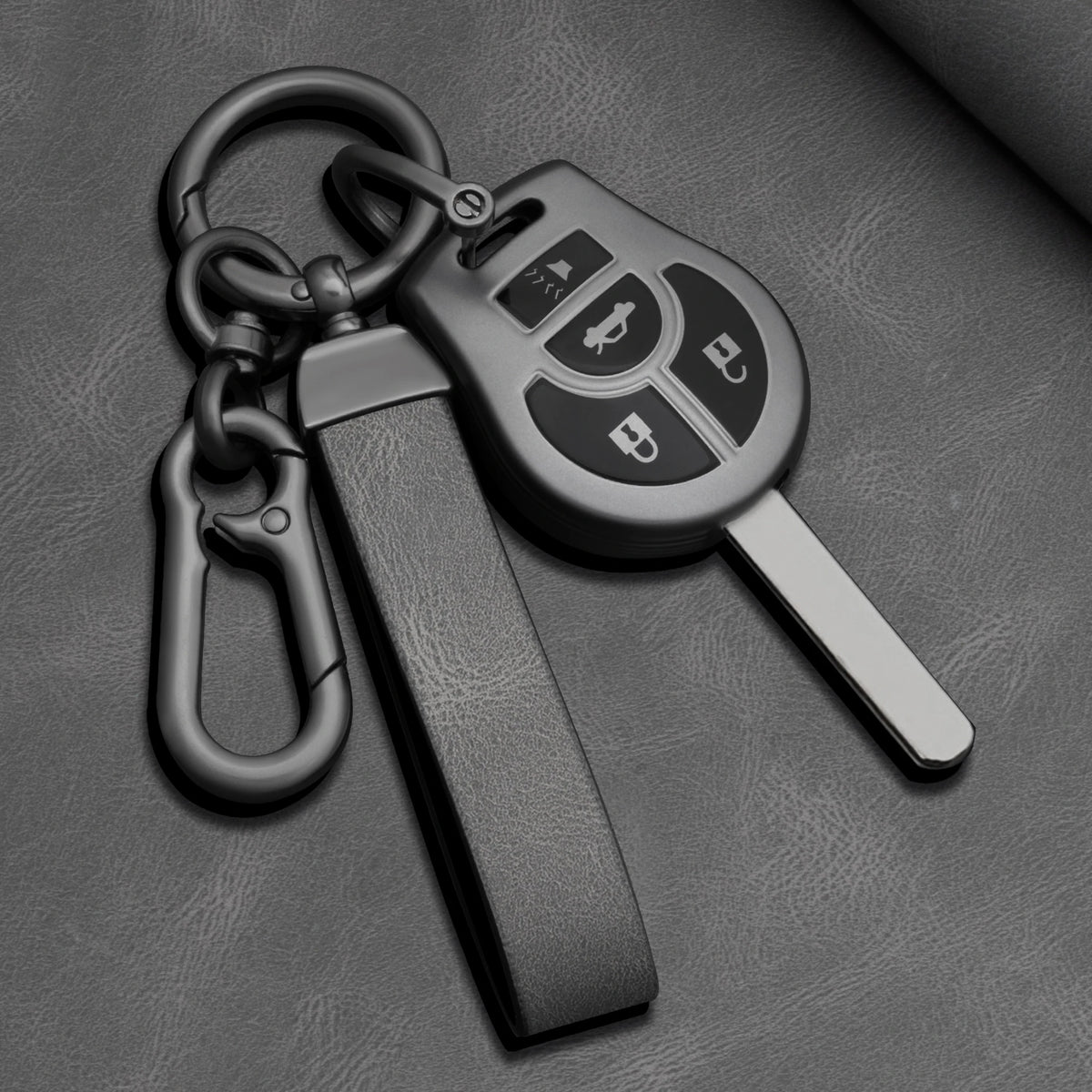 TPU Car Key Fob Cover for Nissan Versa, March, Tiida, Altima, Armada, Cube, Juke, Maxima, Pathfinder, Rogue & Sentra