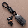 Black-Style TPU Car Key Fob Cover for Volkswagen Golf 8 MK8, ID.4 & ID.6; Skoda Octavia A8; SEAT Leon FR MK4; Cupra