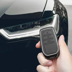 Zinc Alloy Car Key Fob Cover for Toyota RAV4, Crown, Hilux, Fortuner, Camry, Land Cruiser & Prado – 2/3 Buttons