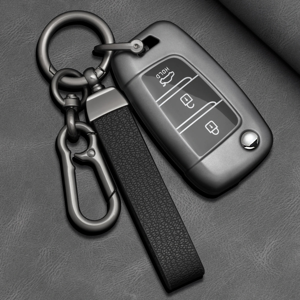 TPU Car Key Fob Cover for Hyundai Elantra, Solaris, Santa Fe, Verna, Tucson, i35, i40 & Genesis – 2017